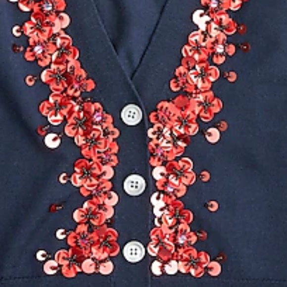 🌺🌹Sequin embellished V-neck cardigan sweater🌹🌺 - Picture 3 of 3